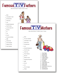 Famous TV Mothers & Fathers